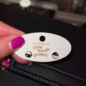 Little Words Project Yin Yang Earrings